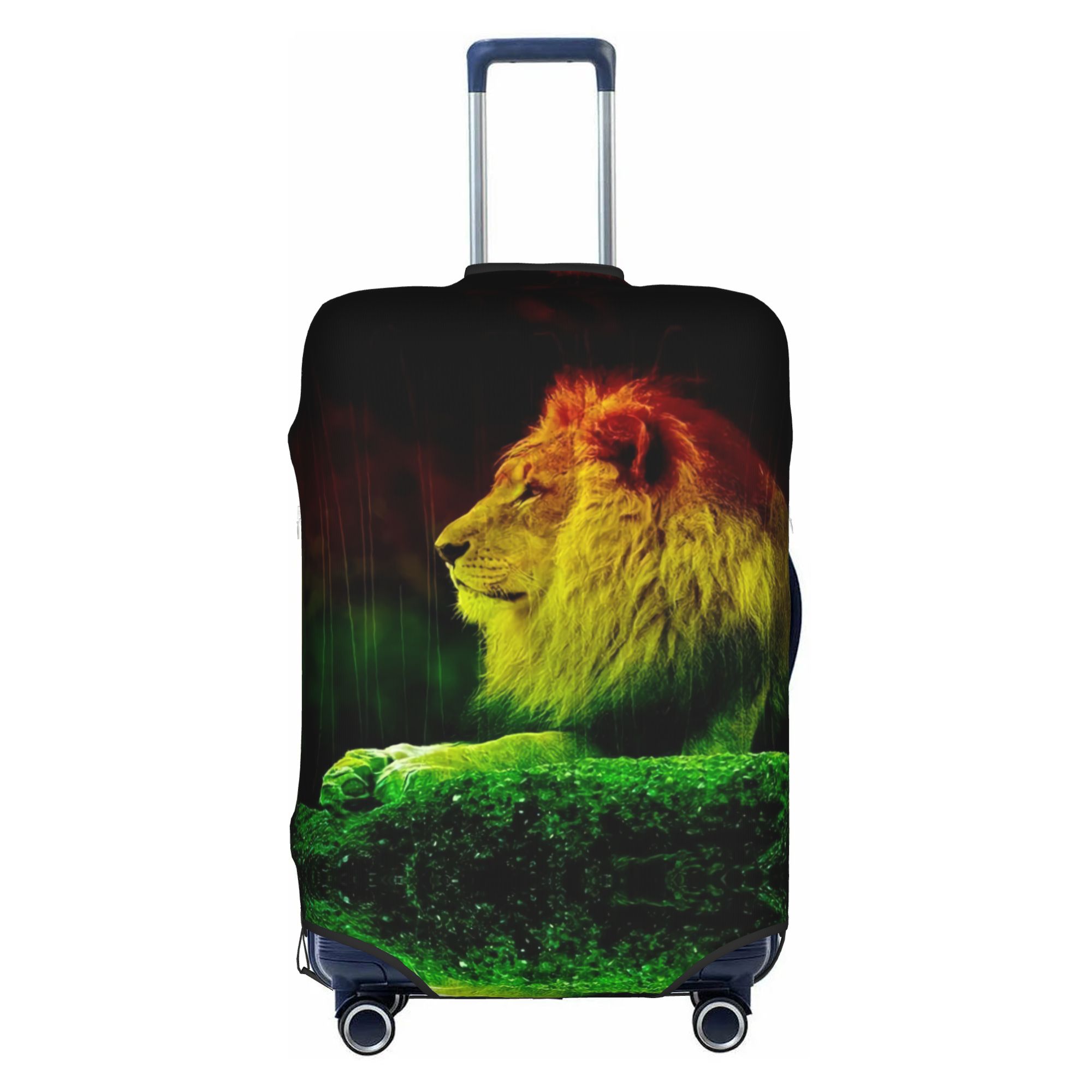 Travel Accessories For Jamaica - Housse de valise élastique Jamaica Rastafarian