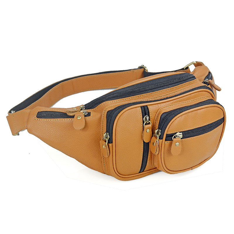 Travel Accessories Leather - Sacs de taille en cuir véritable