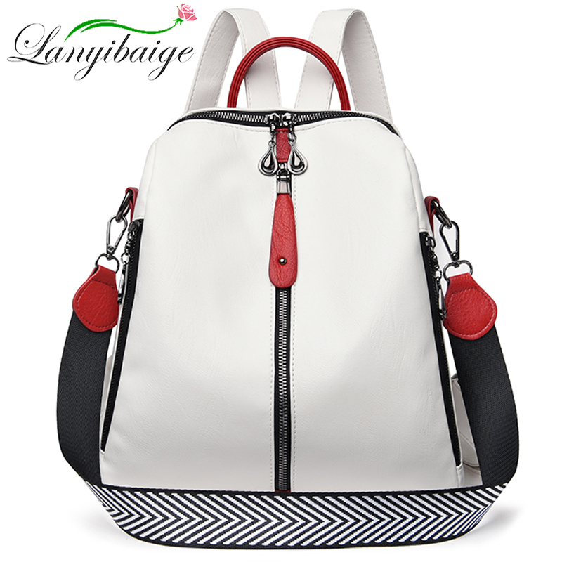 Travel Accessories Leather - Sac à dos en cuir souple