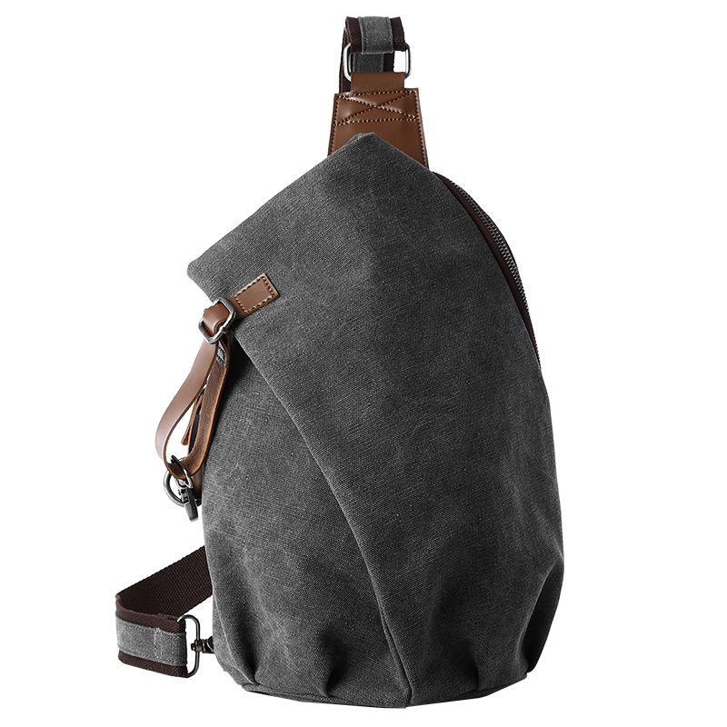 Travel Accessories Leather - Sac à bandoulière en toile rétro