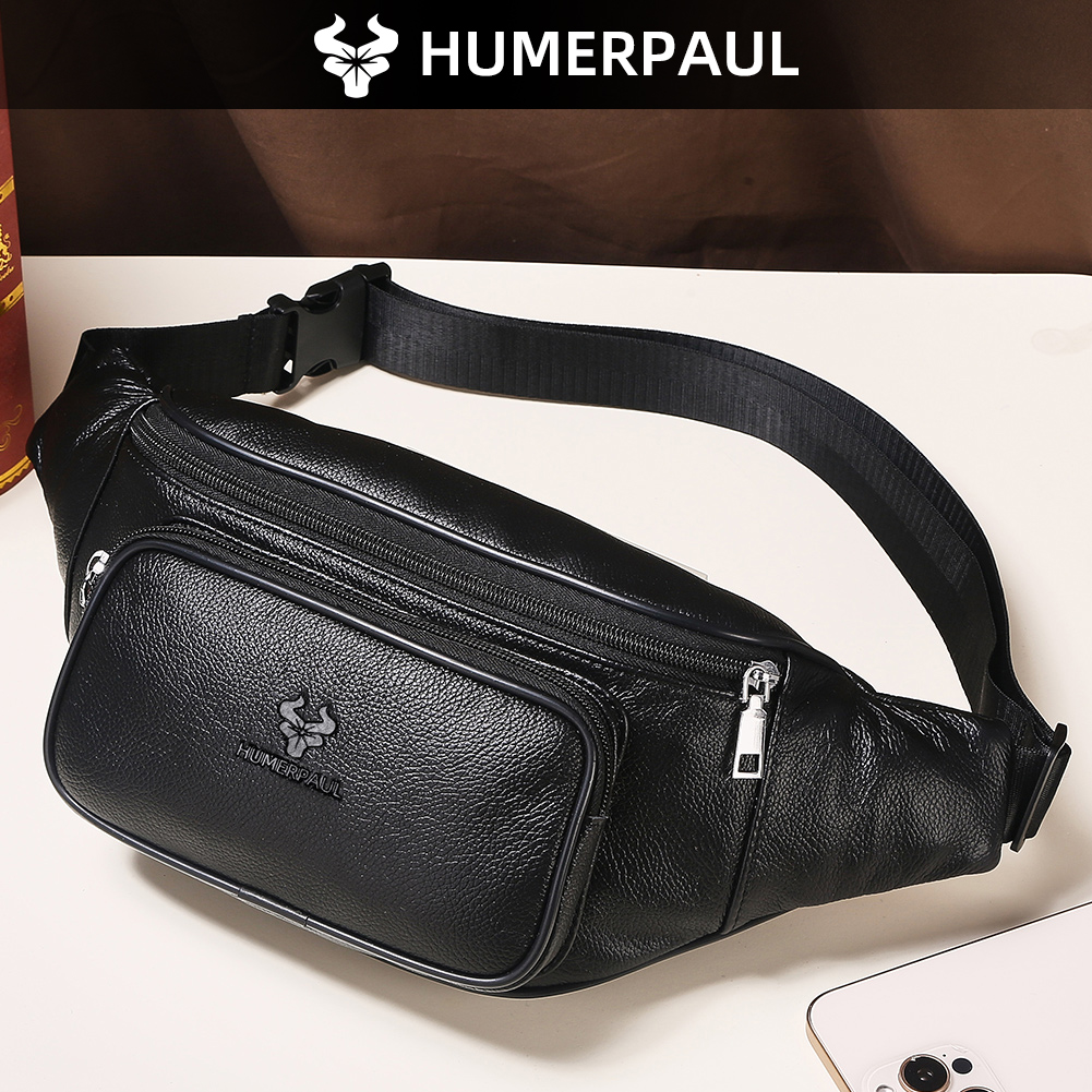 Travel Accessories Leather - Sac banane HUMERPAUL pour homme en