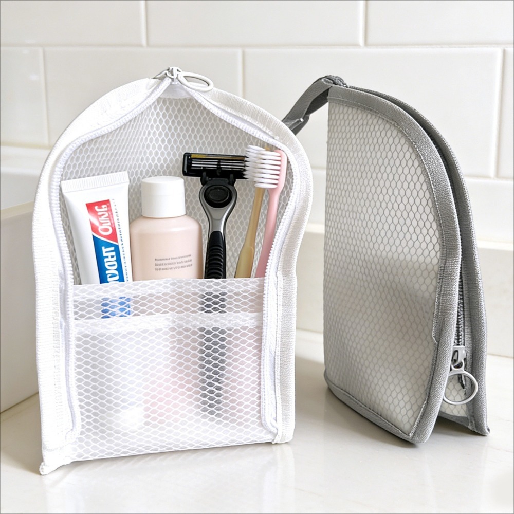 Travel Z - Trousse de toilette en maille respirante