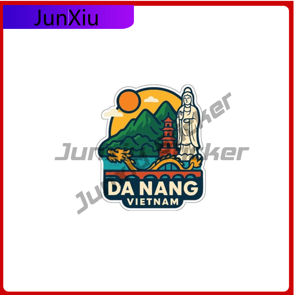 Travel Accessories Vietnam - Da Nang Vietnam voyage autocollant vinyle