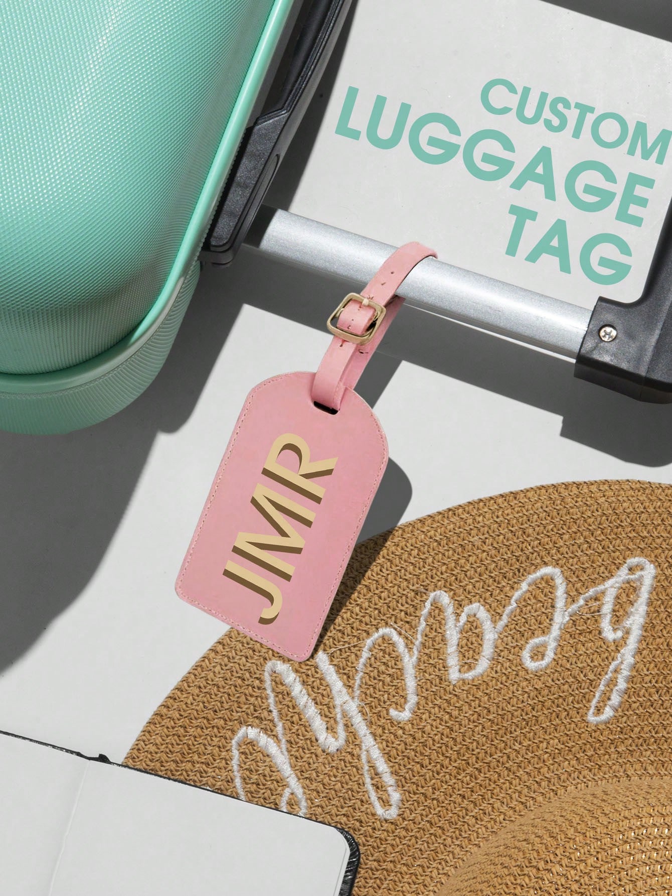 Étiquette de bagage personnali - Travel Accessories Leather avis et prix