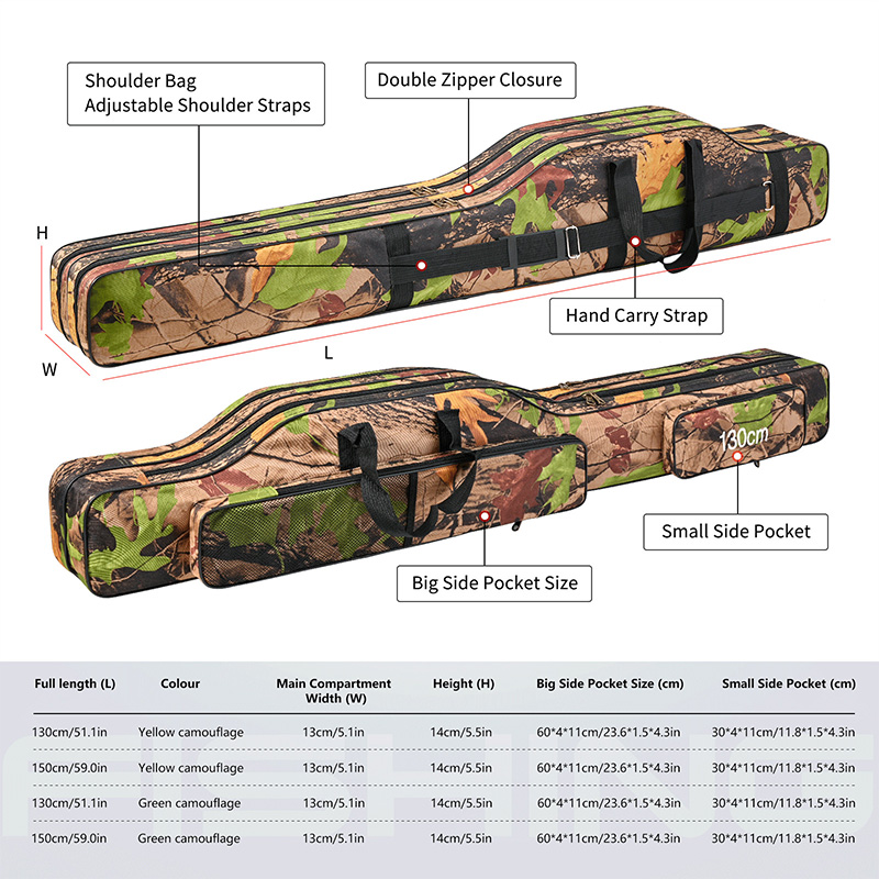 Sac à cannes à pêche pliable p - Travel Accessories Organiser avis et prix