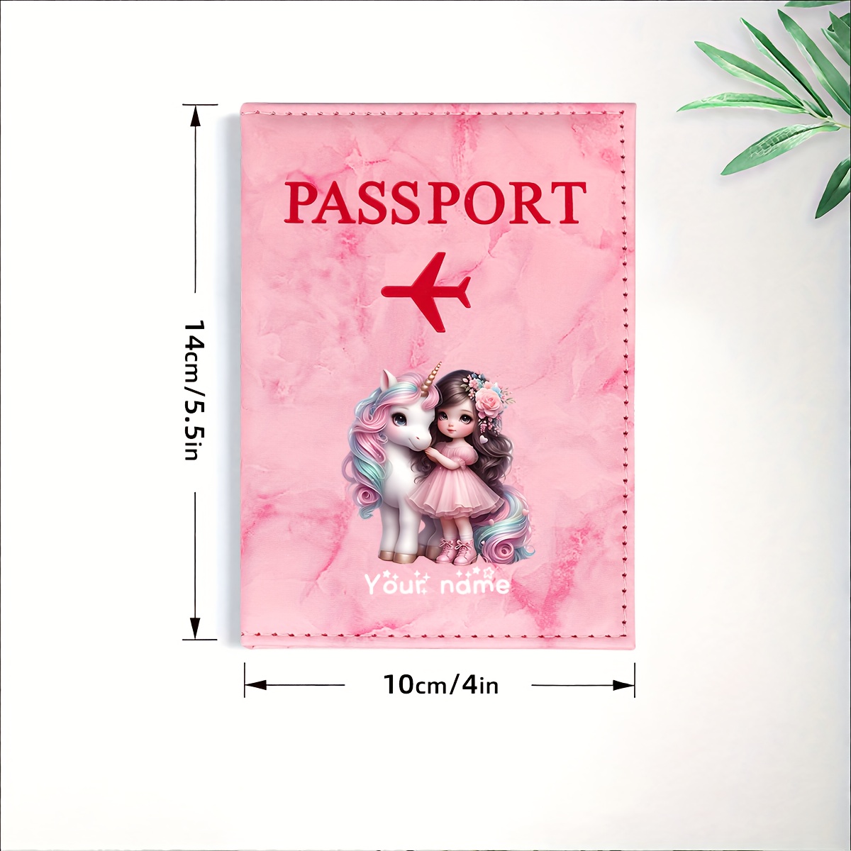 Porte-passeport en PU à motif  - Travel Accessories Plane avis et prix