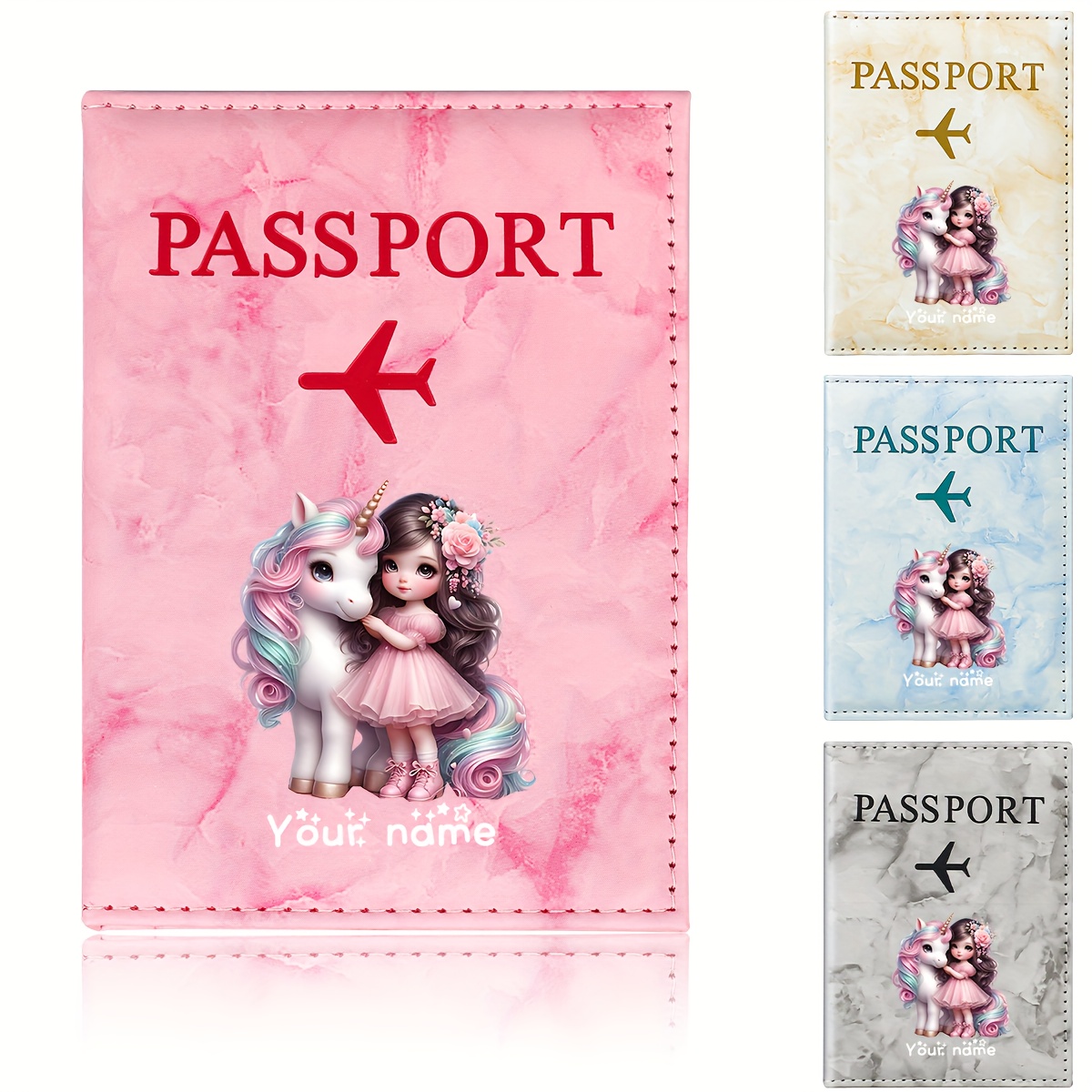 Porte-passeport en PU à motif  - Travel Accessories Plane avis et prix
