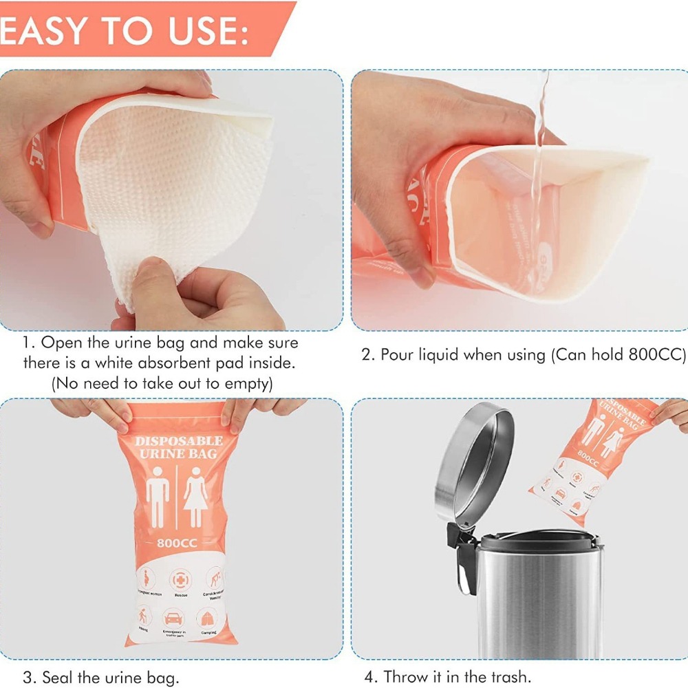 12 sacs à urine d'urgence neuf - Travel Accessories For Men avis et prix