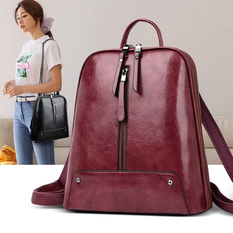 Sac à Dos en cuir pour femmes, - Travel Accessories Leather avis et prix