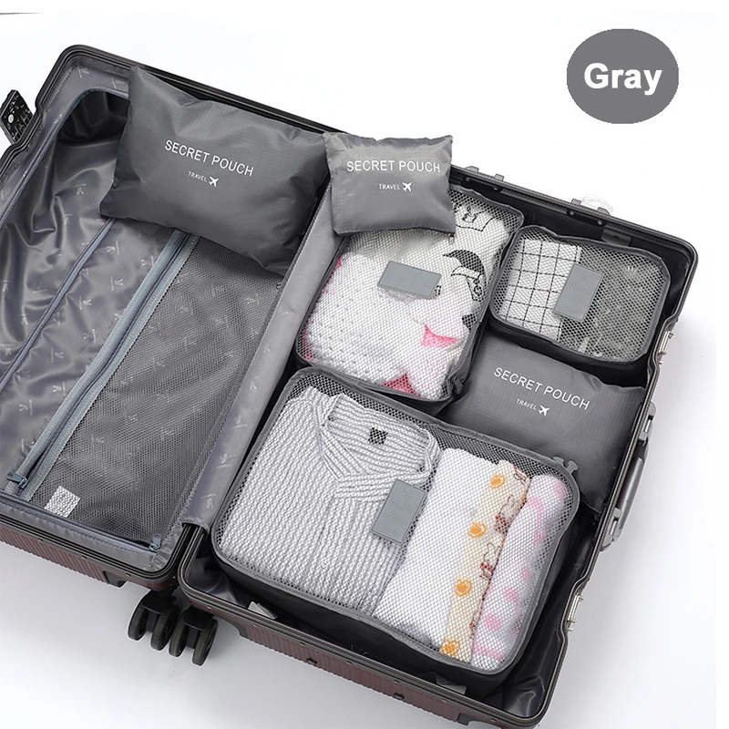 Ensemble de 6 sacs de rangemen - Travel Accessories Organiser avis et prix
