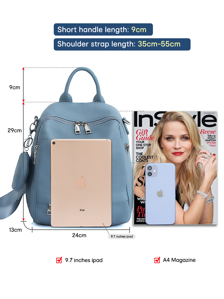 Zency – sac à dos en cuir véri - Travel Accessories Leather avis et prix
