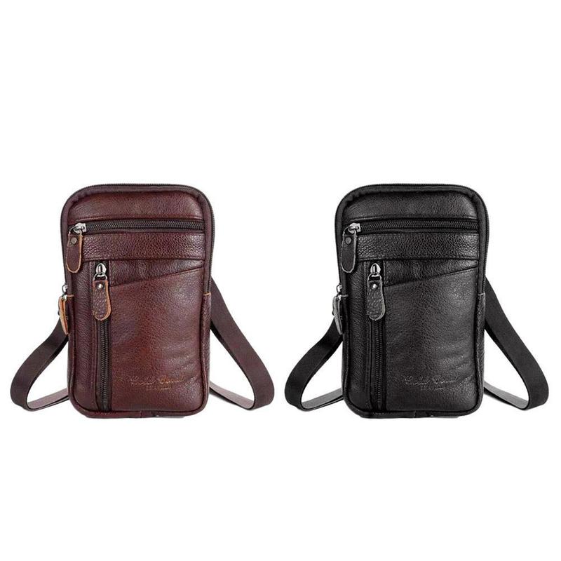 Sac à bandoulière en cuir véri - Travel Accessories Leather avis et prix