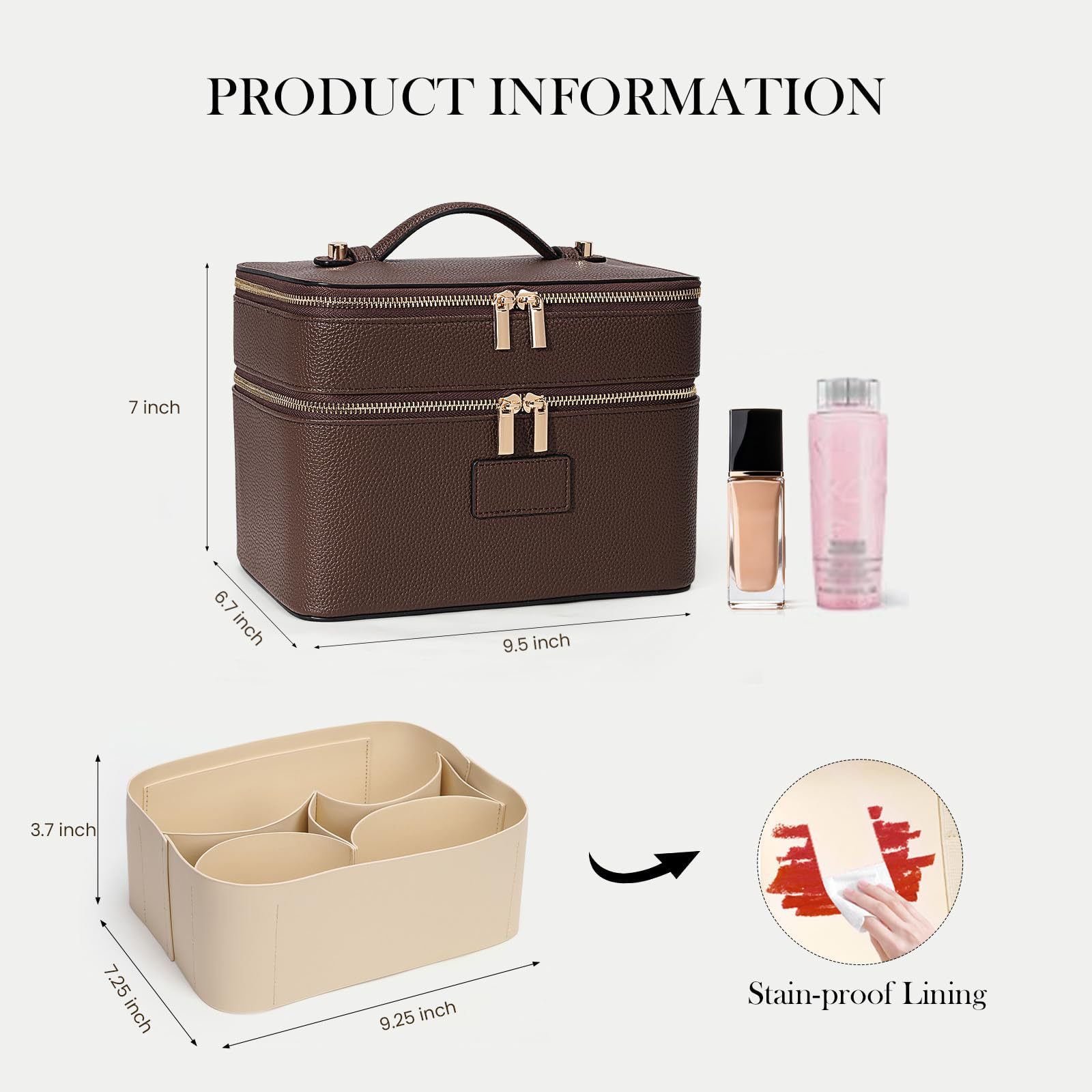 Grande Trousse de Toilette de  - Travel Accessories Leather avis et prix