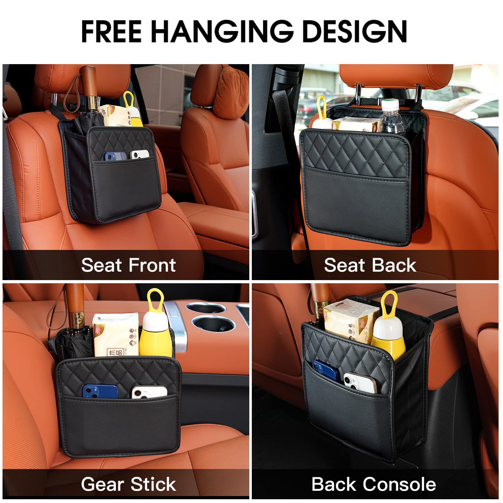 Organisateur de siège arrière  - Travel Accessories Leather avis et prix