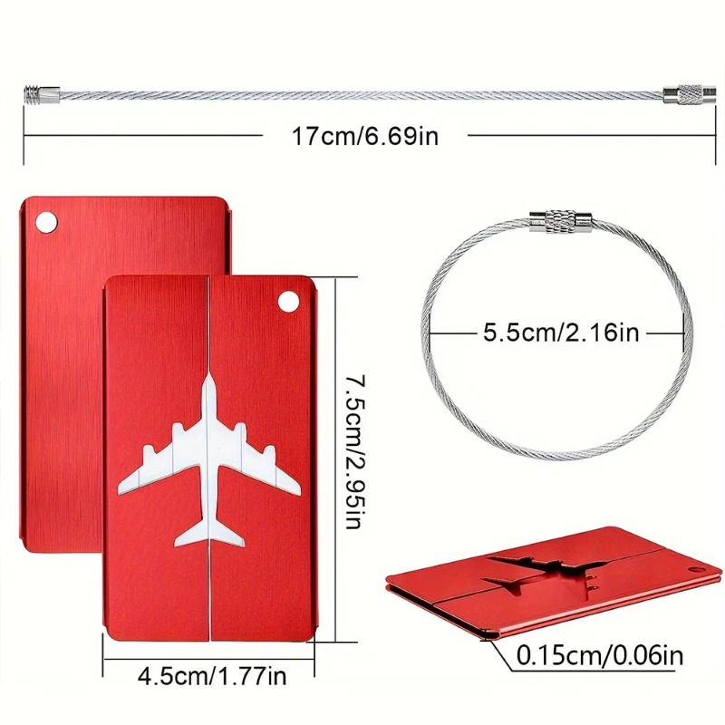 Étiquette de bagage de voyage  - Travel Accessories Plane avis et prix