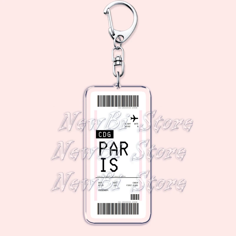 Porte-clés carte d'embarquemen - Travel Accessories On Plane avis et prix