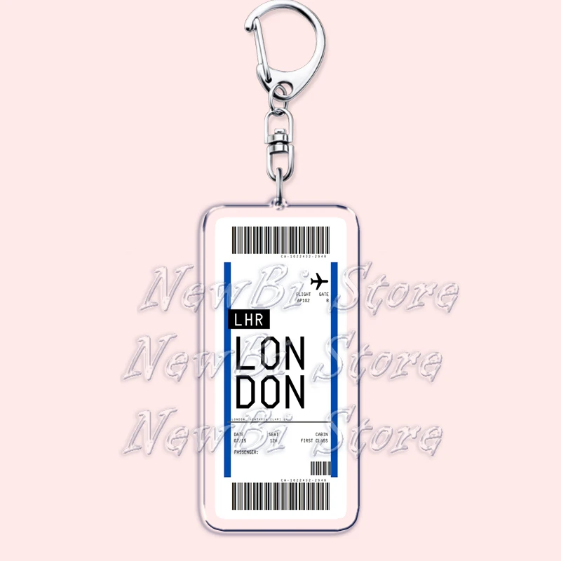 Porte-clés carte d'embarquemen - Travel Accessories On Plane avis et prix