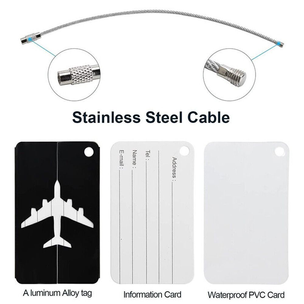 Étiquettes de bagage de voyage - Travel Accessories On Plane avis et prix