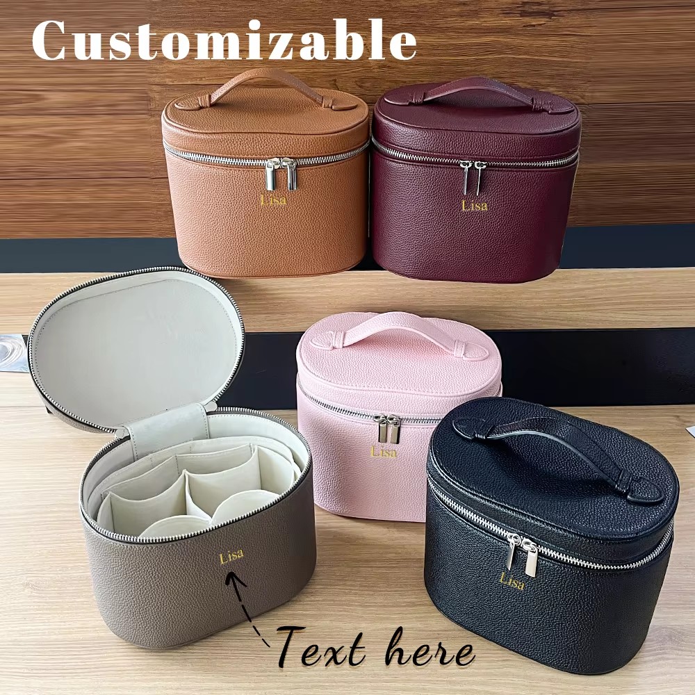 Grande trousse de maquillage e - Travel Accessories Leather avis et prix