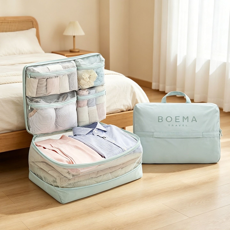 Sacs de compression 5-en-1 pou - Travel Accessories Organiser avis et prix